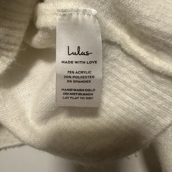 Lulus Heart to Heart Ivory Multi Striped Sweater - Picture 4 of 6